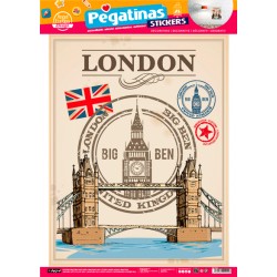 Pack 8 Un. Stickers London (48x68)