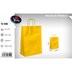 Bolsa de Regalo de color Amarillo