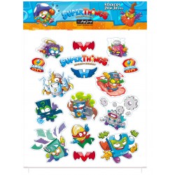 Pack 24 uds. Stickers Superthings (24x34)