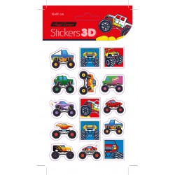 Pack 24 uds. Stickers COCHE (10x19)