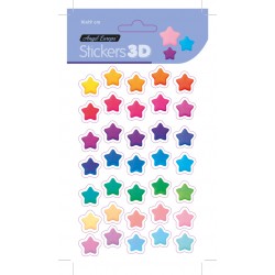 Pack 24 uds. Stickers Estrella(10x19)