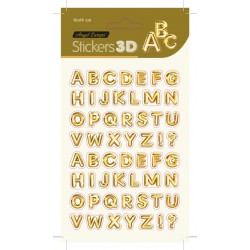 Pack 24 uds. Stickers Letras (10x19)