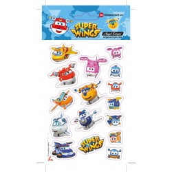 Pack 24 uds. Stickers Super wings (10x19)