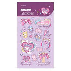 Pack 24 uds. Stickers GAME (10x19)