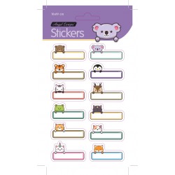 Pack 24 uds. Stickers ANIMALES1 (10x19)
