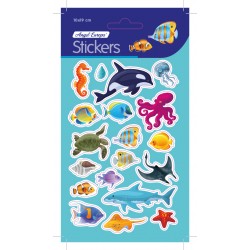 Pack 24 uds. Stickers ANIMALES 3 (10x19)