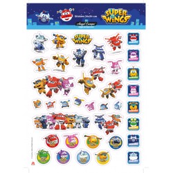 Pack 24 uds. Stickers Superwings (24x34)