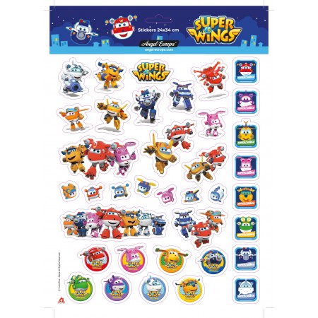 Stickers Superwings (24x34)