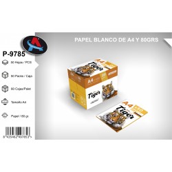 Pack 50ud. Papel blanco A4, 80grs.