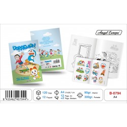 PACK 24 Un. Doraemon con Pegatinas